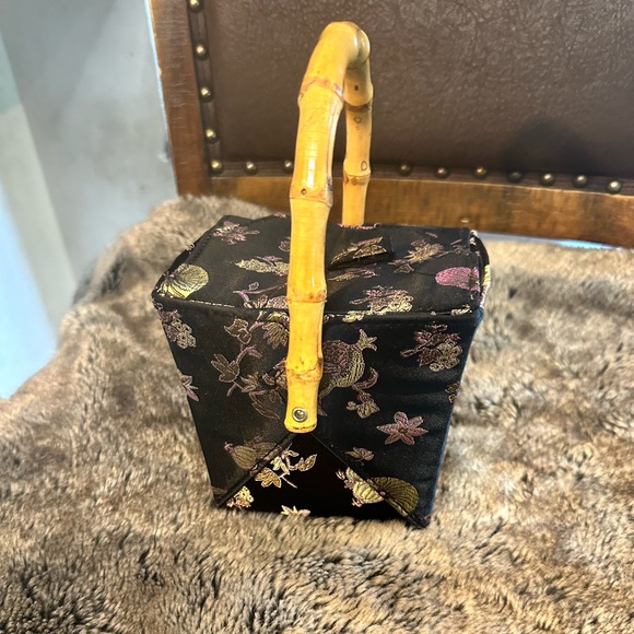 Tozia Handbags - Tozia Home Chines Takeout Purse with Bamboo Handle